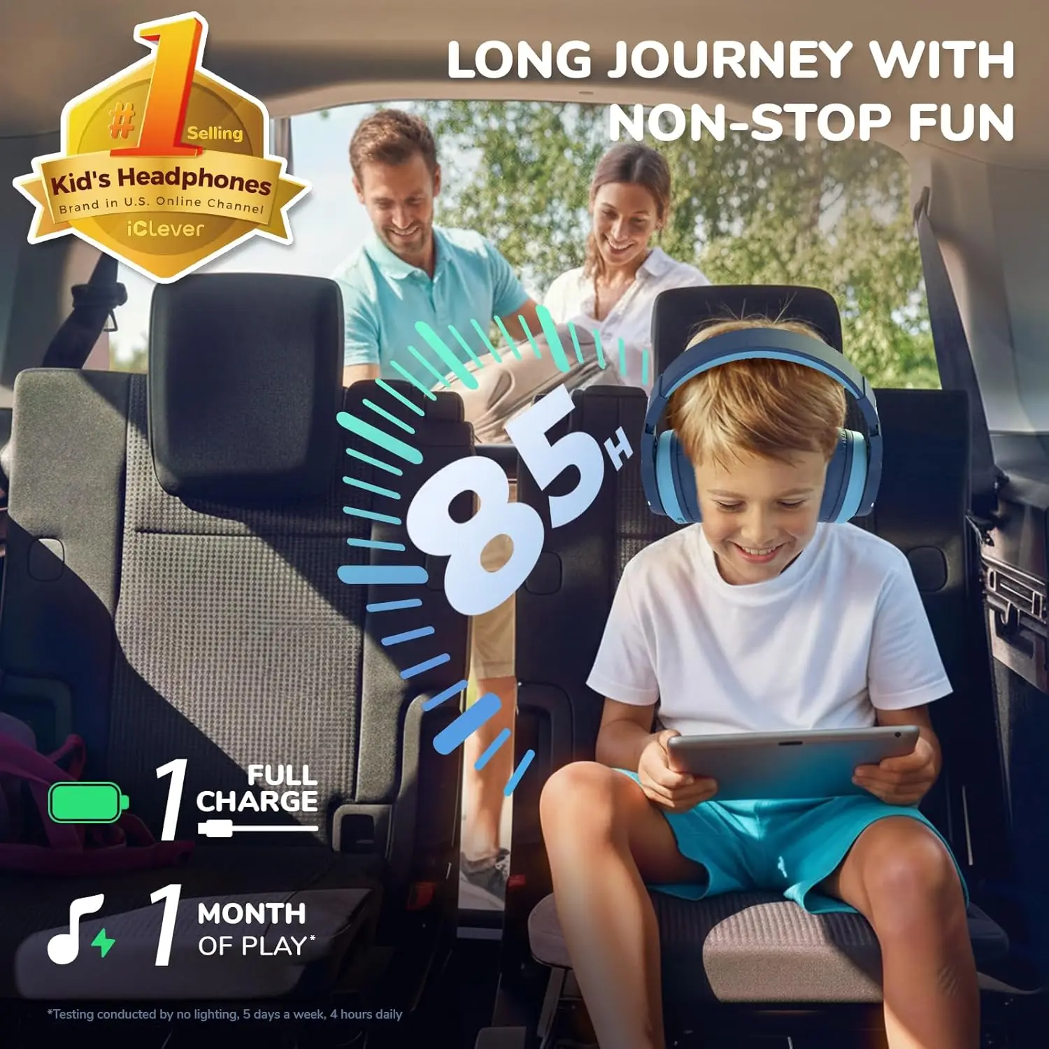 iClever BTH12 Kids Bluetooth H - đánh giá và giá Wired Earphone Lightning