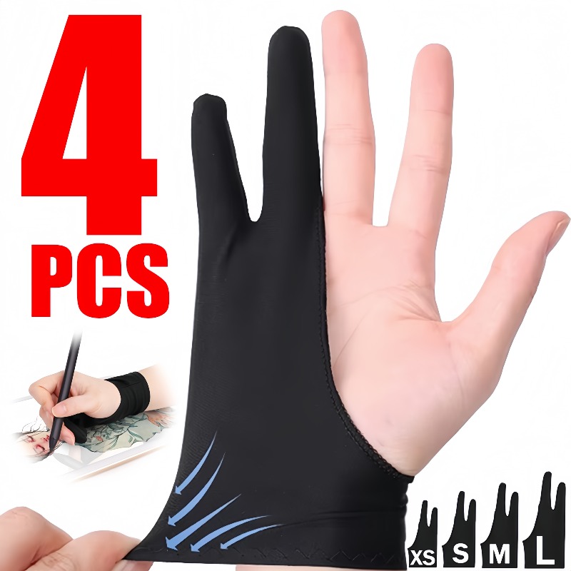 Acrylic Fiber Anti-touch Drawi - đánh giá và giá Drawing Glove Artist
