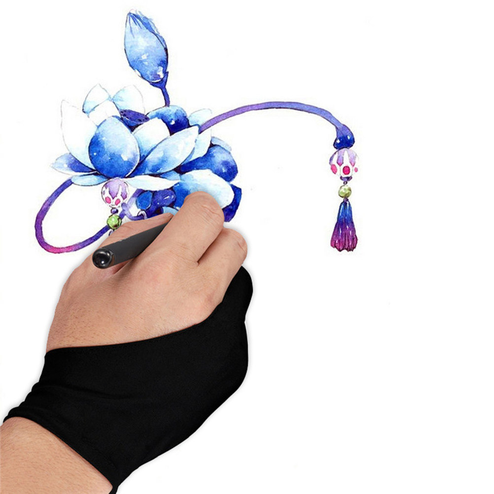 4Pcs Spandex Two Finger Drawin - đánh giá và giá Drawing Glove Artist